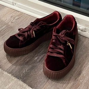 Puma - Velvet Fenty Creepers (Burgundy)